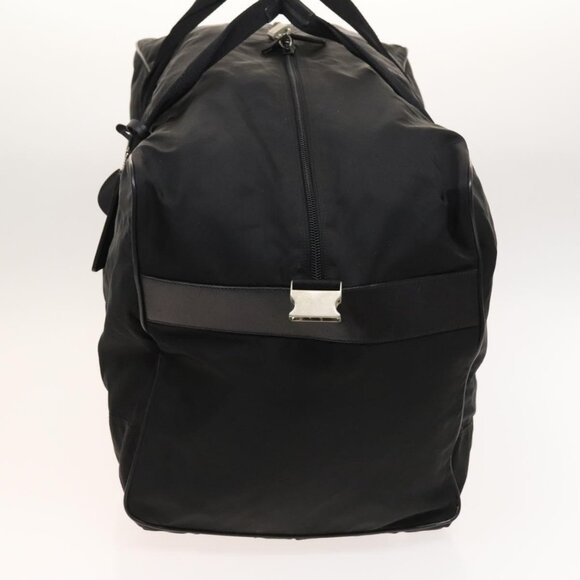 PRADA Boston Bag Nylon 2way Black Silver Auth - Picture 5 of 16